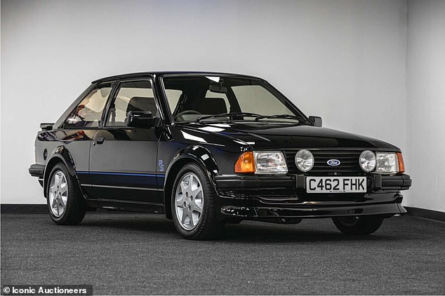 This 1985 Escort RS Turbo S1 is no ordinary fast Ford. It was driven by Princess Diana and in August 2022 it set a new record when it sold at auction for a whopping £650,000.