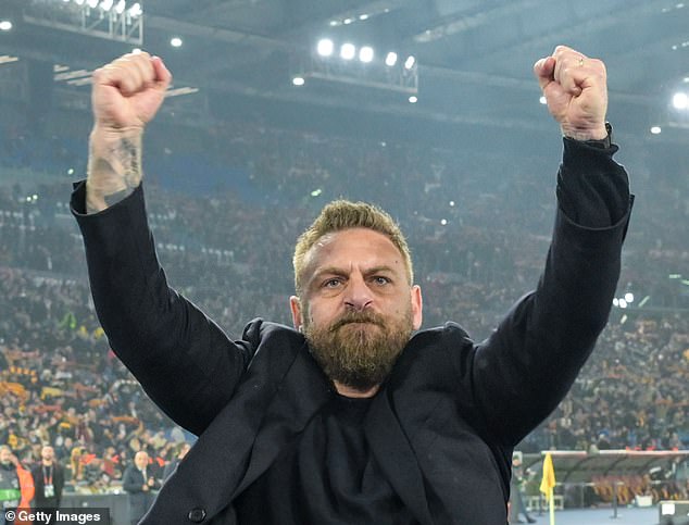 Daniele De Rossi has won four of the five league games he has managed at Roma since replacing Jose Mourinho as head coach last month.