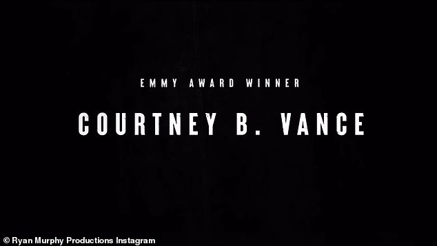 Emmy Award winner Courtney B. Vance also earns top billing on the series