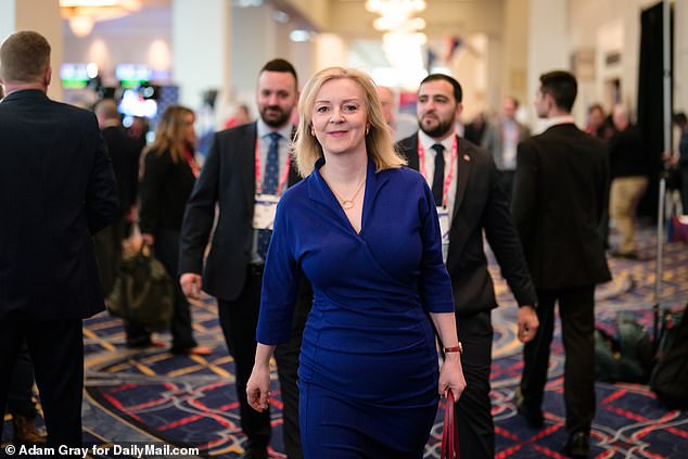 Farage is a regular at CPAC, but Truss was making her first appearance as she looks to rebuild her reputation and place in the Conservative movement after a disastrous stint at Number 10.