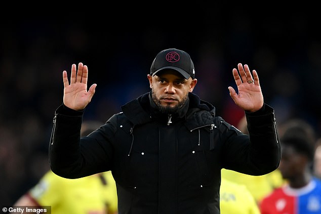 Vincent Kompany has apologized to Burnley fans after his team continued their miserable form.