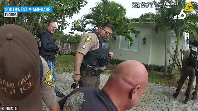 Police officers' body camera footage captured a second confession minutes later.