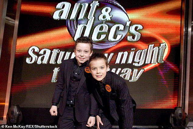 Little Ant and Dec have been a staple on the game show, with James Pallister and Dylan McKenna-Redshaw starring on the show from 2006 to 2013 (pictured).