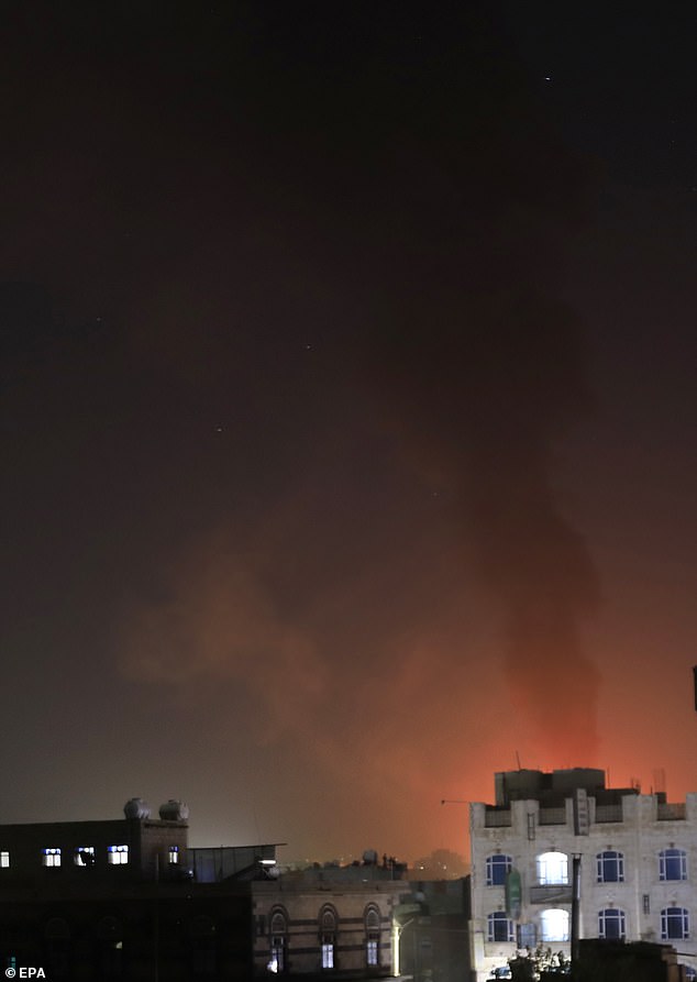 The United States and Britain carried out new attacks on Yemen's Houthi positions in the capital Sanaa in response to increased Houthi attacks on shipping in the Red Sea and Gulf of Aden.