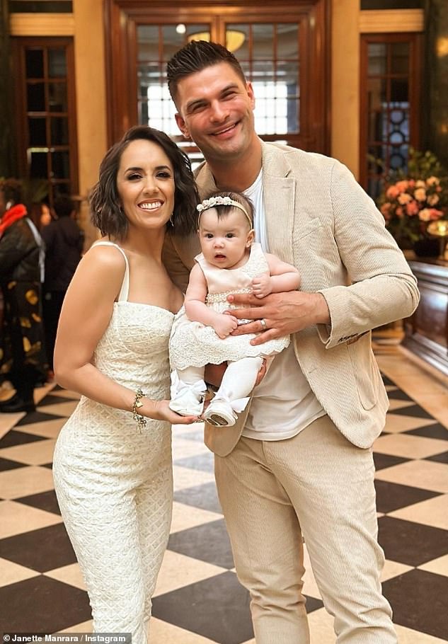 The Strictly Come Dancing star and her partner Alijaz Skorjanec, 33, announced in July that they had welcomed baby Lyra after spending two years trying to conceive.