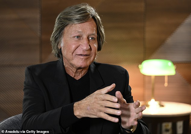 Hadid, whose father is property developer Mohamed Hadid (pictured), 75, has sparked controversy for online comments expressing support for Gaza.