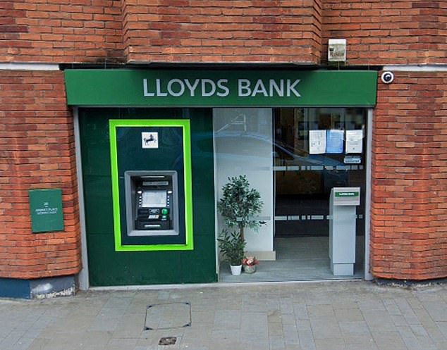Disinterest: Lloyds branch in Wokingham appears to be the last to close in the city