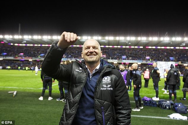 Scottish coach Gregor Townsend expressed his delight at the victory over England.
