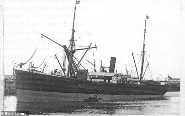 NSW Heritage was able to compare CSIRO's vision with old photographs and sketches of the SS Nemesis (pictured)