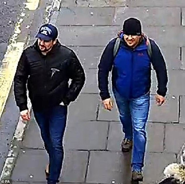 Both Russian suspects escaped after the attack. Russia claims they were just tourists visiting the tall spire of the famous cathedral.