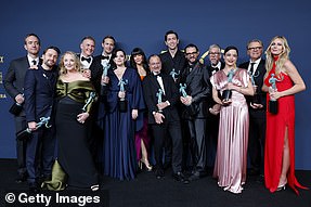 Succession was defeated in several individual categories, but won the top honor for Best Performance by an Ensemble in a Drama Series.
