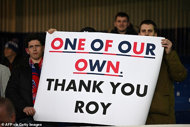 Crystal Palace fans were full of praise for Hodgson after the news.