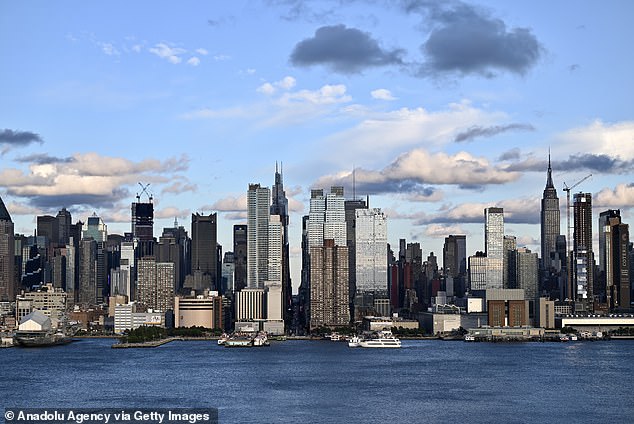 The average price for a studio in Manhattan in July was $3,278 and a three-bedroom apartment was $10,673.