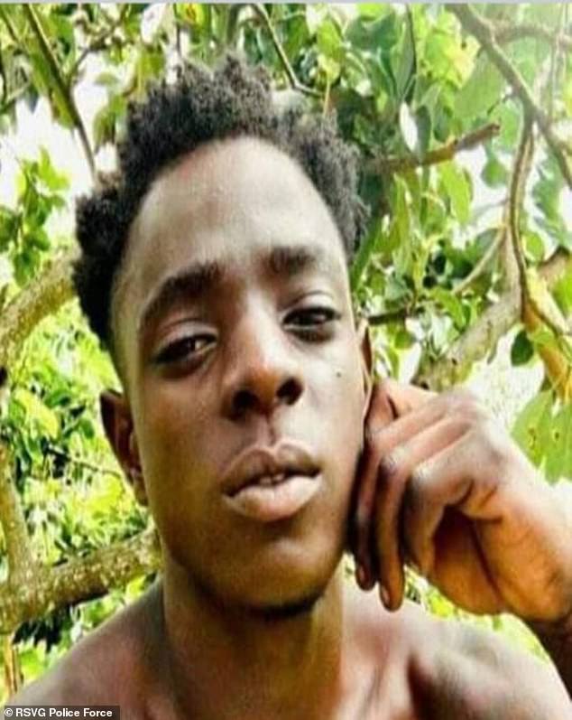 The suspects, Trevon Robertson, Ron Mitchell and Atiba Stanislaus (pictured), were being held at the South Saint George police station on the island when they escaped.