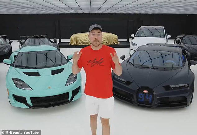 He said he reinvests what he earns into future videos. Previous rewards for viewers or contestants have included a private island and a Lamborghini, as well as big cash prizes.
