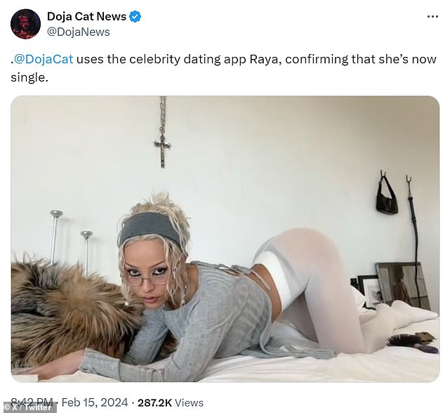1708872073 844 Doja Cats fans think she and boyfriend JCyrus may have