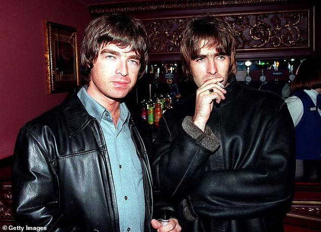 Speaking to the publication, Liam opened up about that fateful plum incident in Paris in 2009 that saw the end of the brother duo (pictured in 1995).