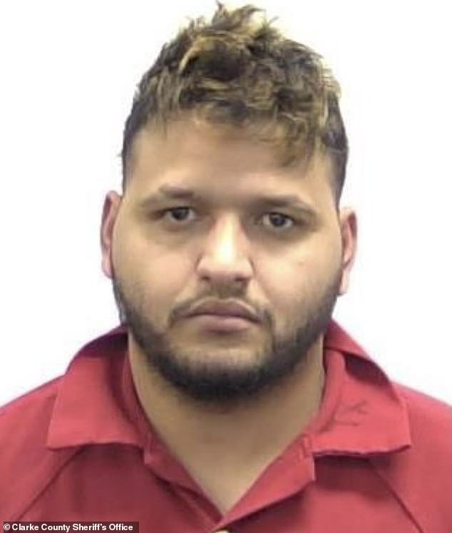 José Antonio Ibarra, 26, has been identified and charged with the alleged murder of nursing student Laken Riley, 22, at the University of Georgia in Athens.