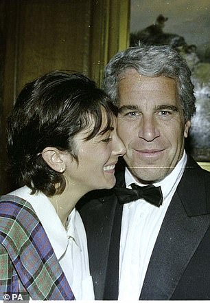An undated file photo issued by the US Department of Justice illustrates how close Ghislaine Maxwell and disgraced pedophile Jeffrey Epstein once were.