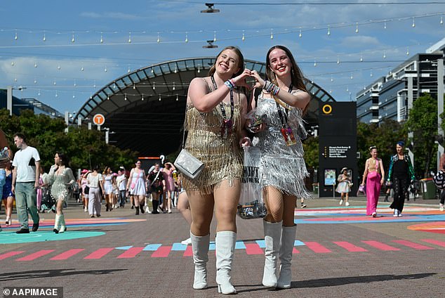 TikTok star Molly Halter said she was surprised Australian Swifties were allowed to bring non-transparent bags to shows.