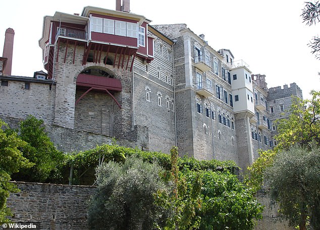 King Charles has visited Vatopedion Monastery on Mount Athos, Greece several times.