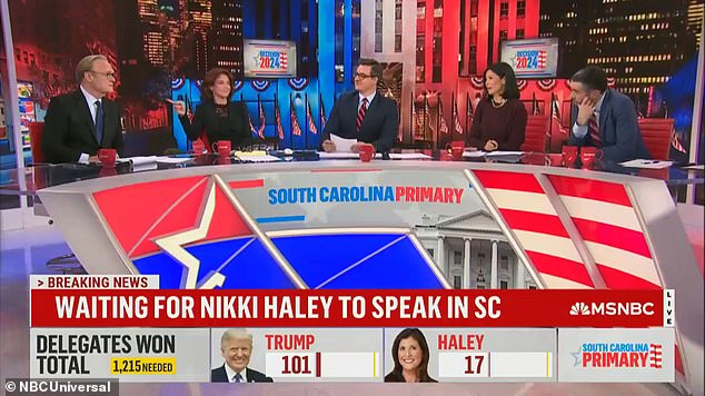 Liberal panel on MSNBC's election night coverage agreed with O'Donnell's analysis