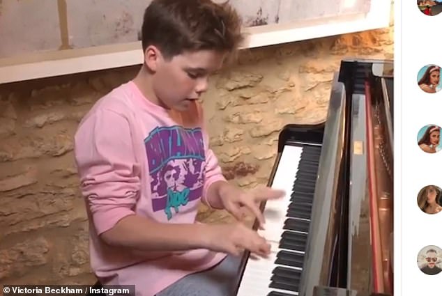 And it seems like Cruz has always been interested in music, as on his 18th birthday his famous parents shared a series of clips of their son singing and performing as a child.