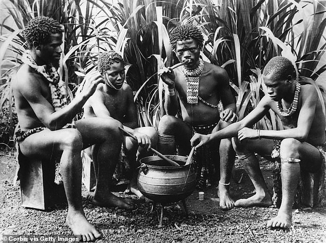 The issue relates to the use of the word Hottentots, a term considered racially offensive to the Khoikhoi people (pictured).