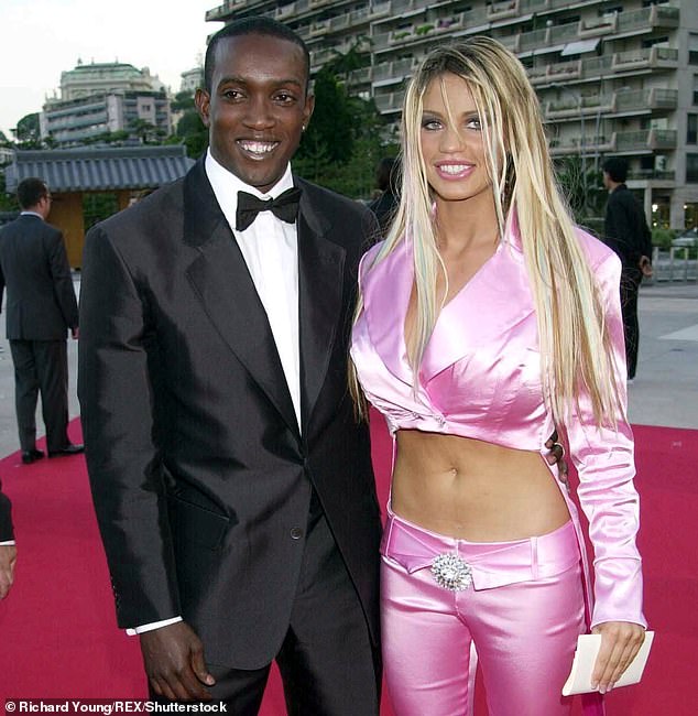 Katie's eldest son, Harvey, 21, was fathered by Dwight Yorke, and she has spoken at length about Dwight's lack of involvement in Harvey's life (pictured in 2001).