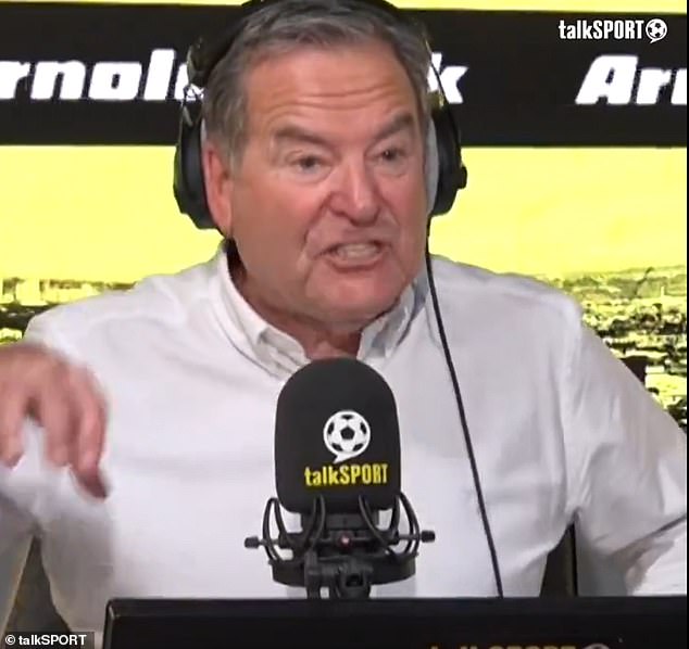 Legendary broadcaster Jeff Stelling questioned Rodgers' comments on his TalkSPORT show