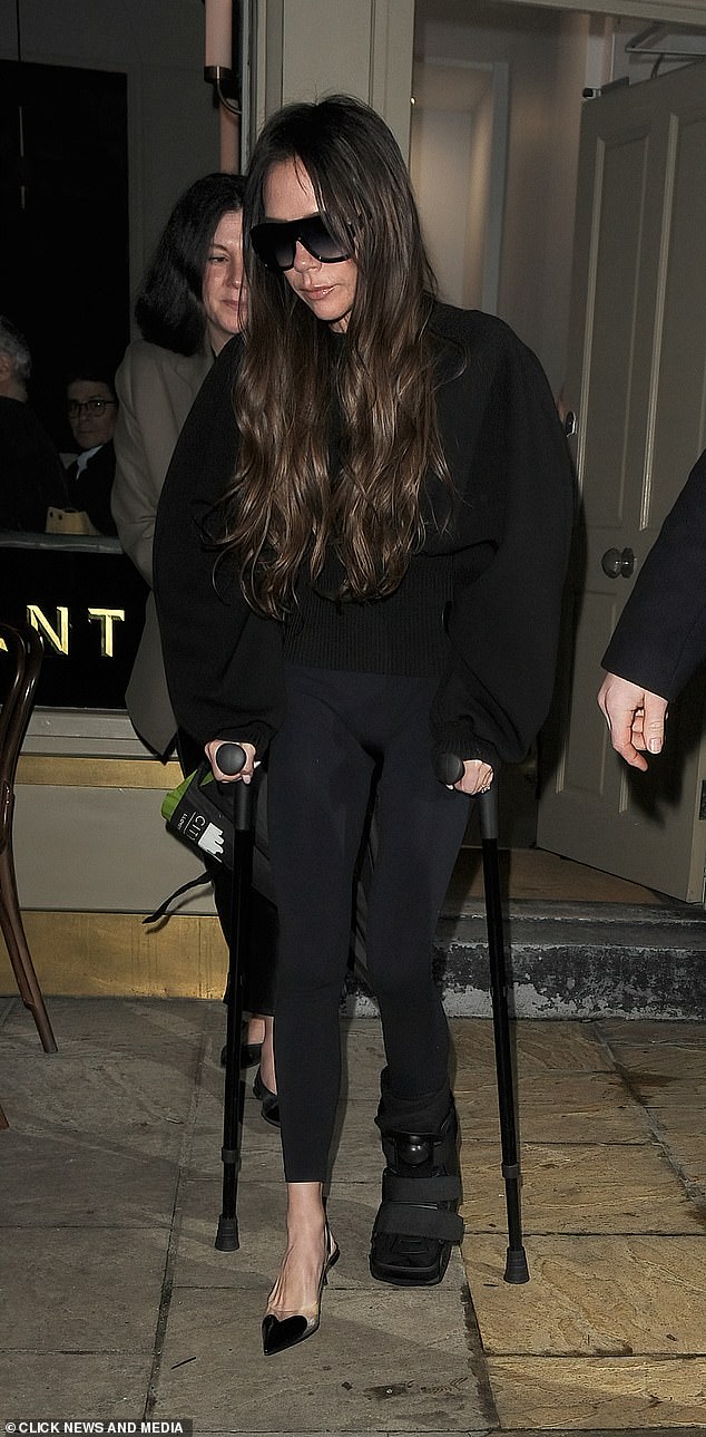 She wore the same heels during her night out in Notting Hill on Saturday.