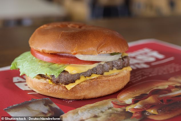 Pictured is a quarter pounder of Dave's Single. In February, a restaurant in Newark, New Jersey, charged a flat price of $5.99 for a burger.