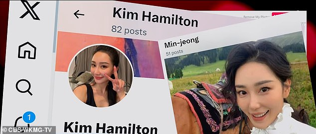According to News 6, the fake images of Mindy Li were linked to more than a dozen profiles around the world, which used different names, such as Kim Hamilton and Ming Jeong.