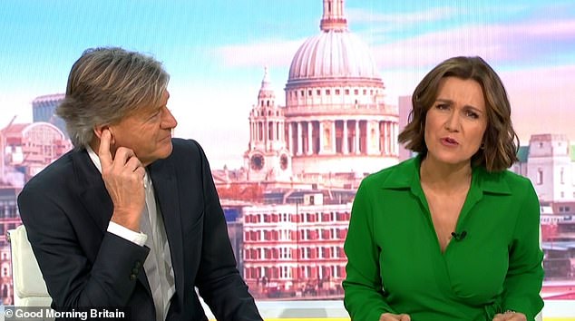 Presenters Susanna Reid and Richard Madeley were shocked by the statistics that 93 per cent of Generation Z have not shown up for an interview.