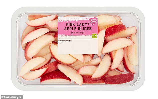Sainsbury's has taken the task of cutting an apple off your hands