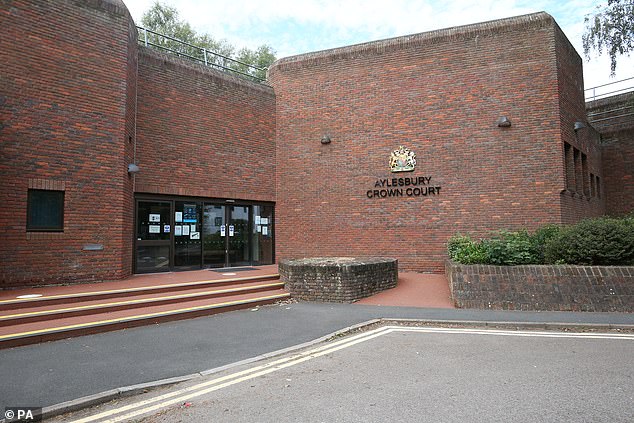 Ginger denies two charges of sexual activity with a child under 16 at Aylesbury Crown Court (pictured)