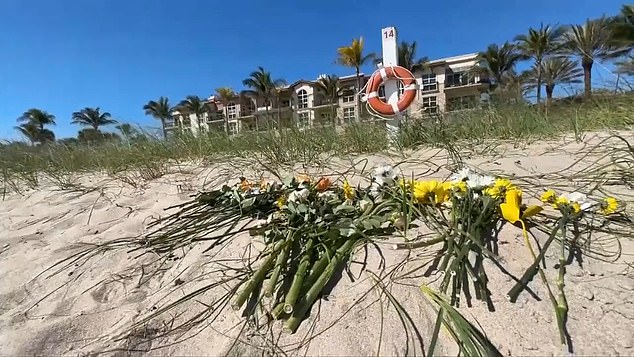 A moment of silence will be held in the girl's honor at the Friday Night Music concert and at the City Commission meeting on Tuesday.  Flowers have already been placed on the beach in memory of her