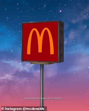 Towards the end of the video, the McDonald's electric sign began to fail.