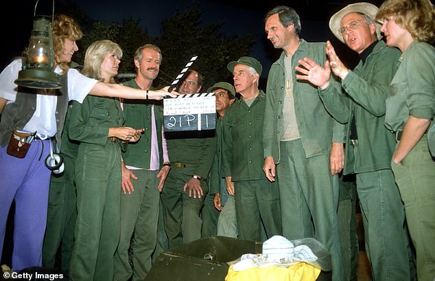 Wilcox, along with Alan Alda, Burt Metcalfe, John Rappaport, Thad Mumford, Elias Davis, David Pollock and Karen Hall, wrote the M*A*S*H series finale, Goodbye, Farewell and Amen (pictured), which was watched by a total audience of 121.6 million