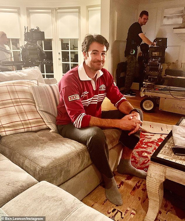 Queensland actor Ben Lawson got the wardrobe department to buy him a Maroons State of Origin jersey to wear in the TV series Firefly Lane.