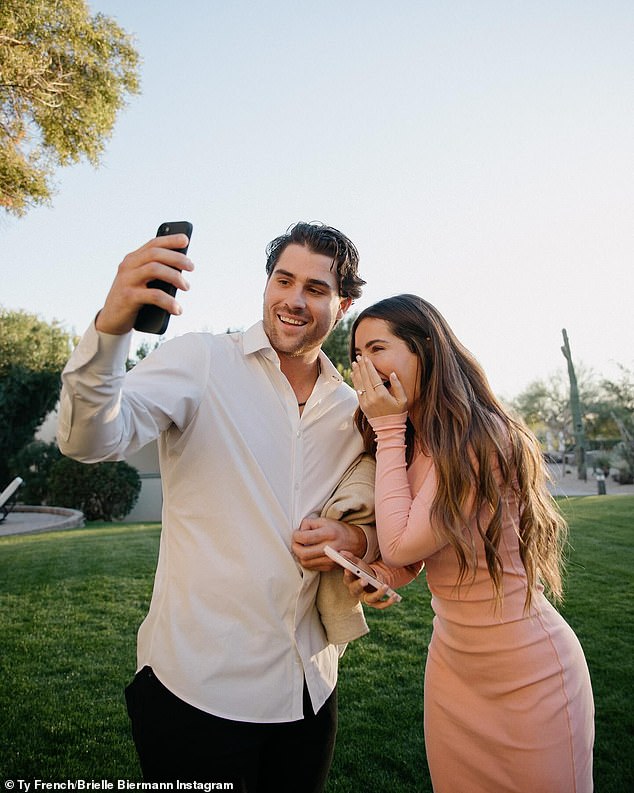 One day after celebrating her 27th birthday, the Don't Be Tardy star shared the exciting news with her 1.3 million Instagram followers by posting a slideshow of images taken when her now-fiancé got down on one knee and proposed. marriage in Scottsdale, Arizona.