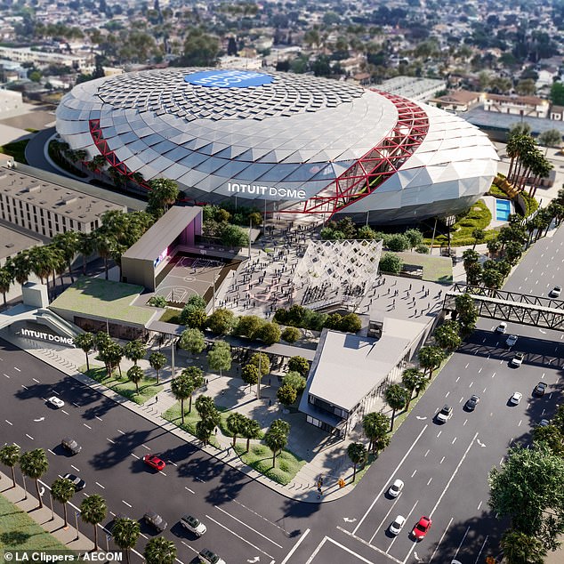 The Clippers will move into their new $2 billion facility in Inglewood, California, next season.