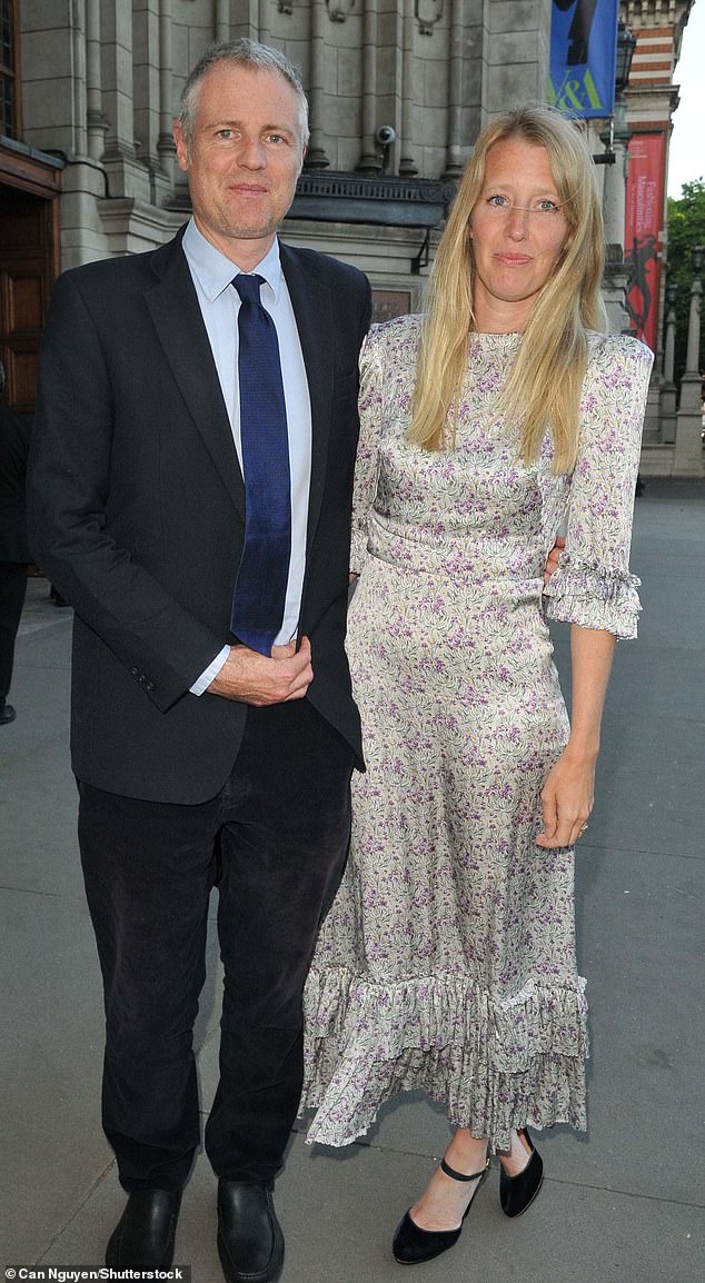 Former Conservative MP Zac Goldsmith, now a member of the House of Lords, and Alice Rothschild married in 2013;  The couple is pictured at the V&A Museum in London in June 2022.