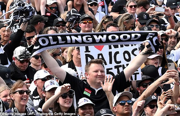 In contrast, Collinwood has more members than any football club in any code in Australia.