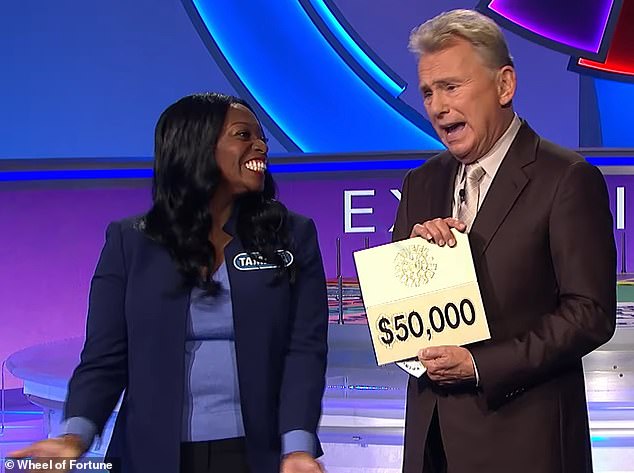 Host Pat Sajak, 77, did not admit to having guessed the correct answer despite viewers insisting she had.