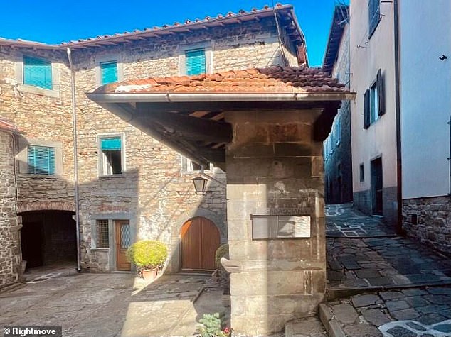 This three-bedroom house in Bagni di Lucca is for sale through Italian Property Gallery for £59,000, the equivalent of £50,500