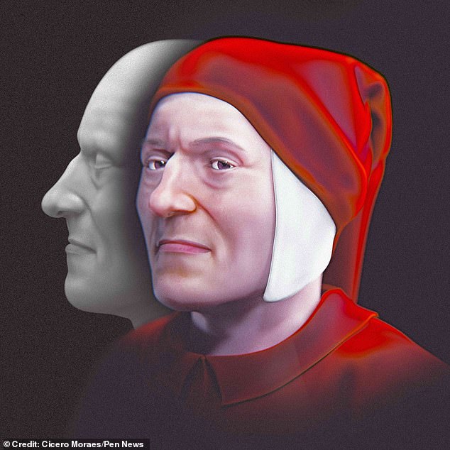 The project revealed that Dante, often hailed as the father of the Italian language, had a larger than average skull.