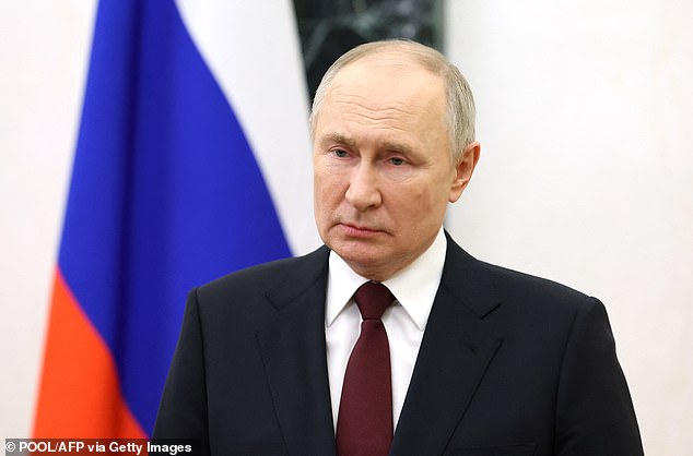 NATO power will strengthen in the region in a nightmare for Vladimir Putin (pictured today)