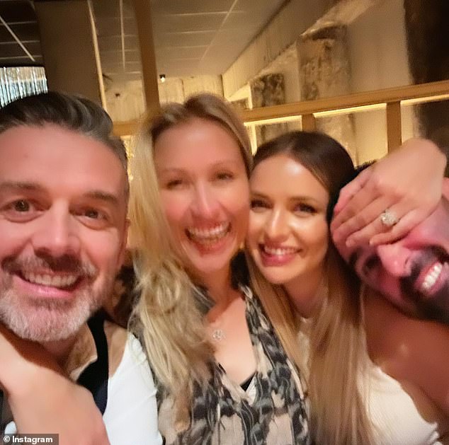In the pictures, Jock and Lauren appear to be having the time of their lives while out and about with their MasterChef co-host and his stunning wife.
