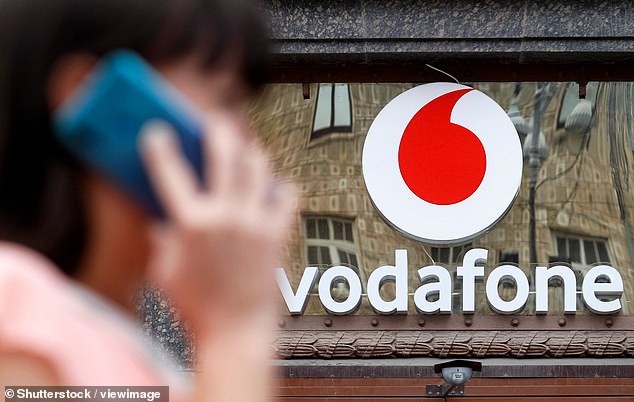 Vodafone has switched off its 3G network, meaning many feature phone users will have to upgrade to modern devices (stock image)